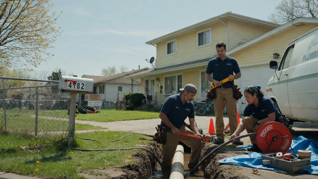 Gas Line Repair in Elburn, IL near me